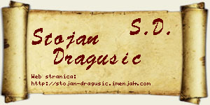 Stojan Dragušić vizit kartica